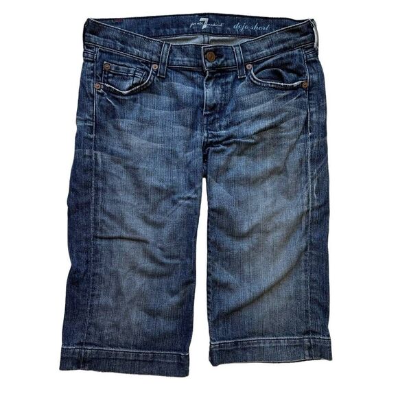7 For All Mankind Dojo Bermuda Short - Women’s 27 - Picture 1 of 7